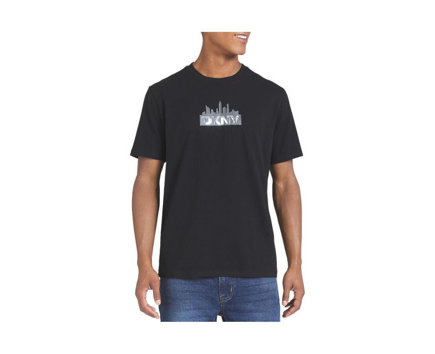 Men's Metallic Logo Classic-Fit T-Shirt