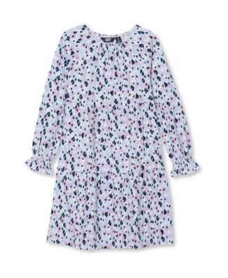 Girls Long Sleeve Tiered Knit Dress