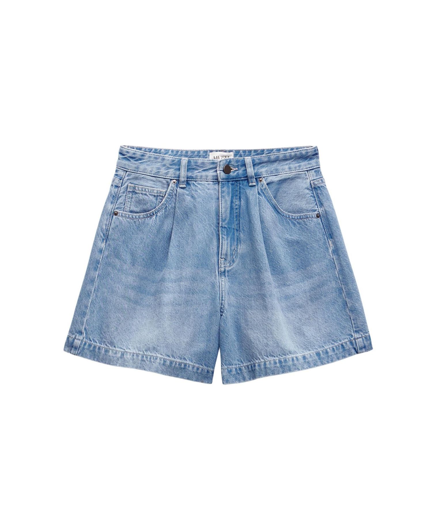 Women's Larissa Pleated Front Denim Shorts