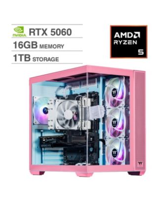 Fultix AMD Ryzen 5 5500 16GB DDR4 RTX 5060 Desktop PC