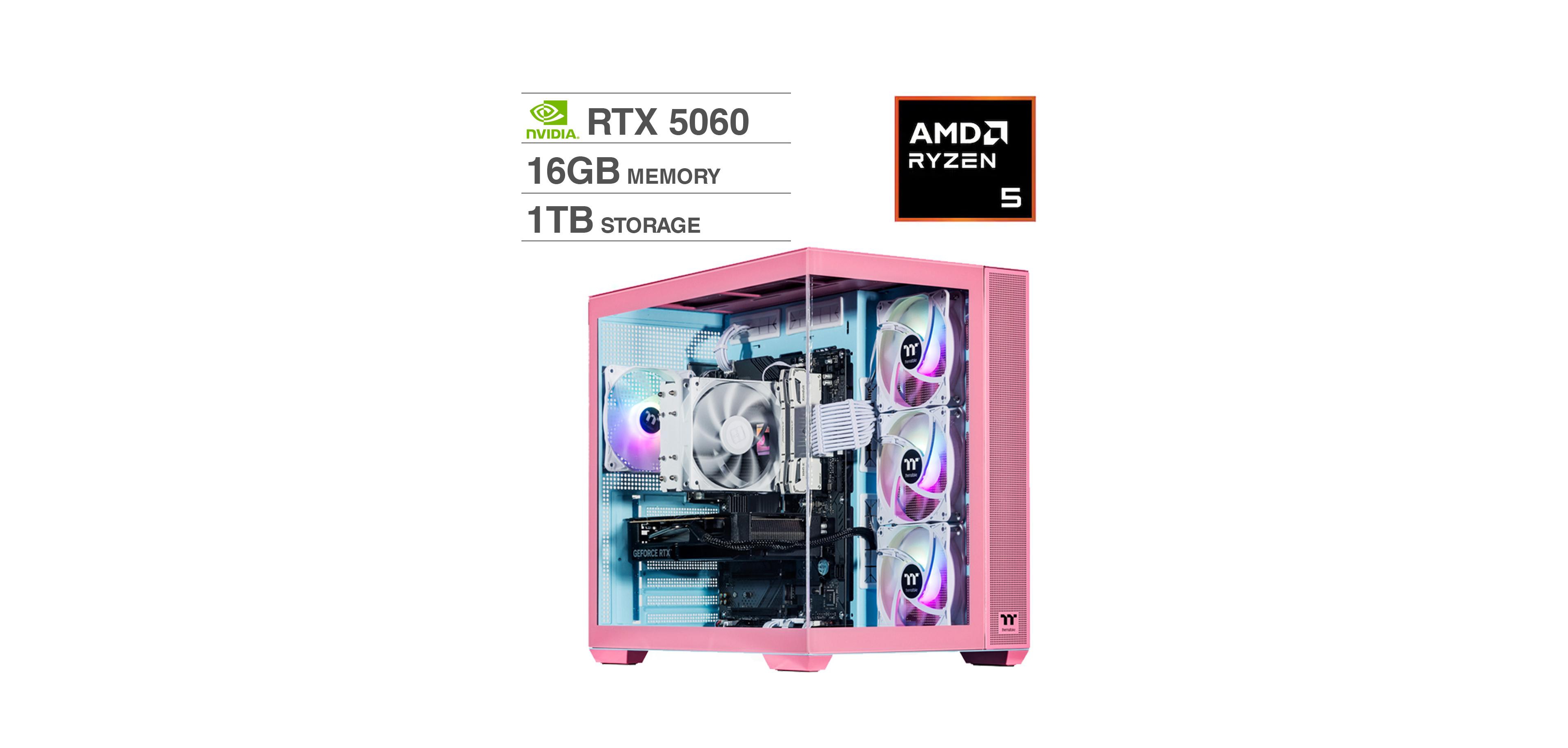 Velztorm Fultix Amd Ryzen 5 5500 16GB DDR4 Rtx 5060 Desktop Pc