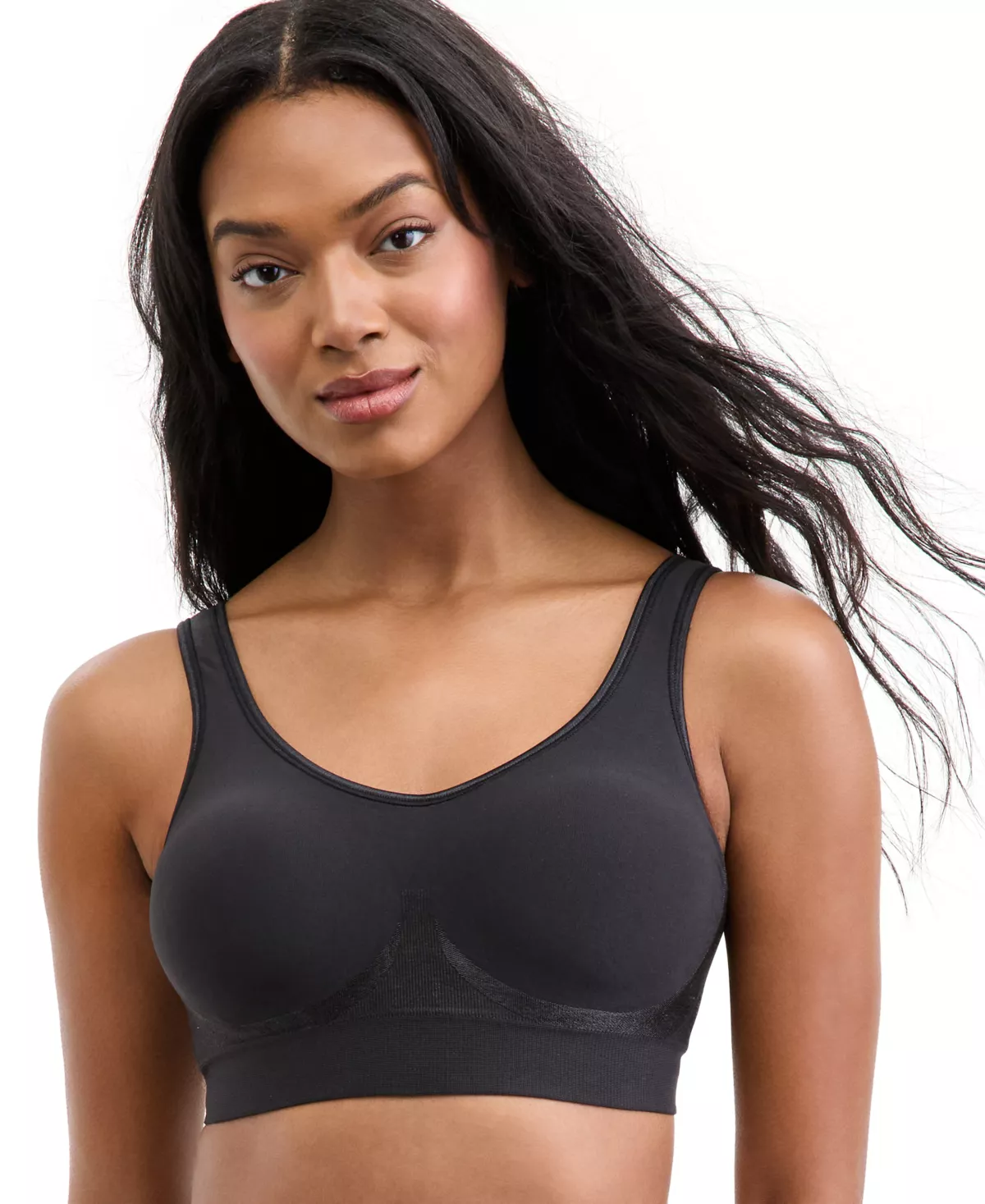 Women's Comfort Revolution ComfortFlex Fit Seamless Shaping Wireless Bra 3488