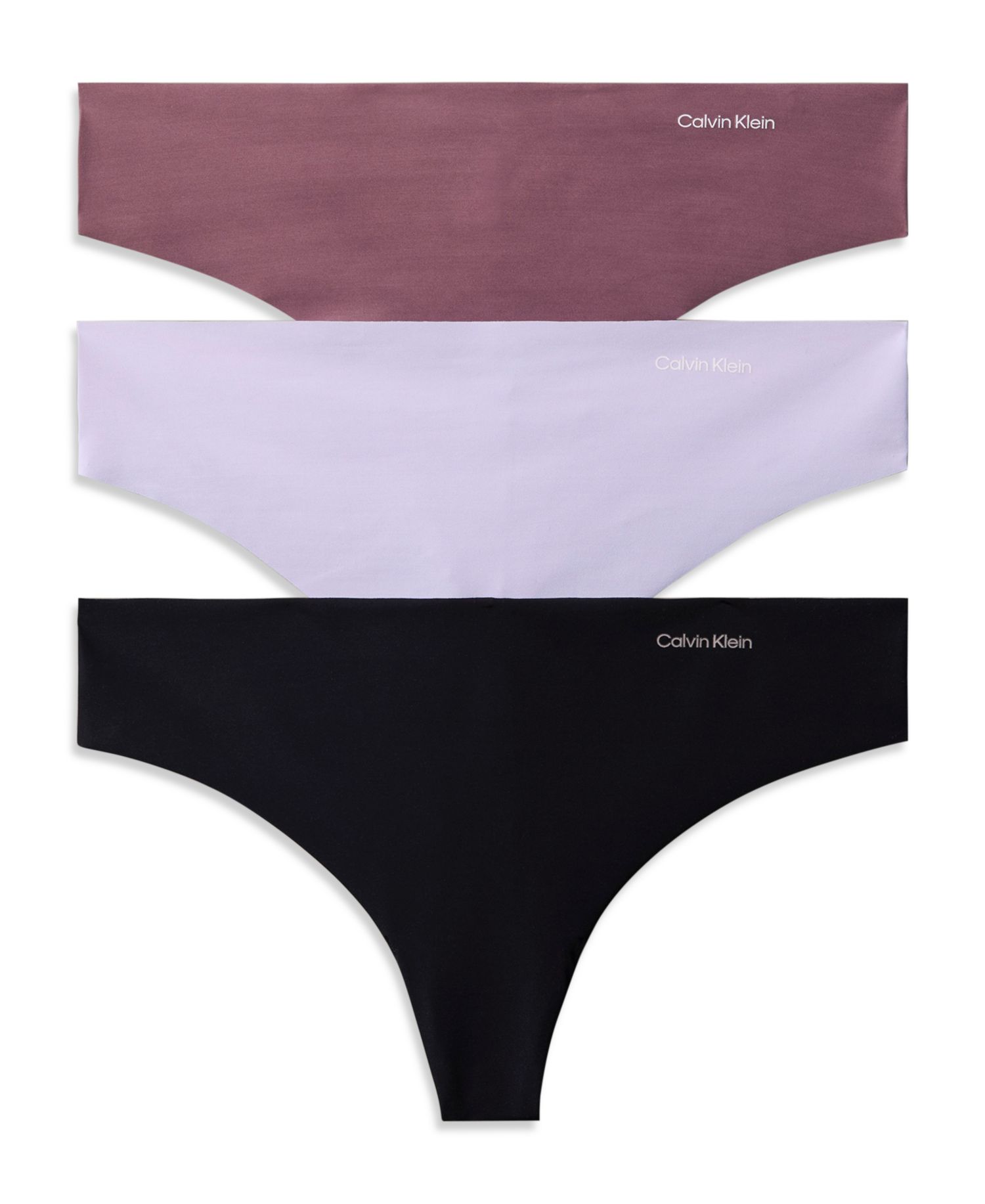 Women's Invisibles Thong Underwear 3-Pack QD3558