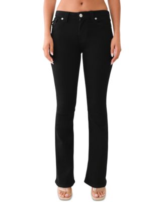 Women's Joey Mid-Rise Flare Flap Jeans
