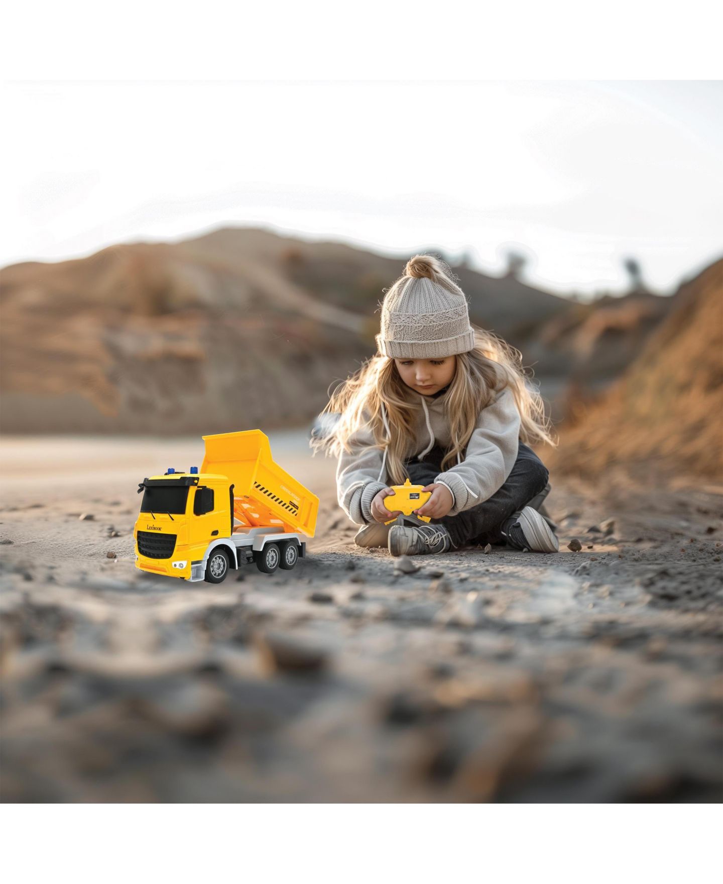 Детская игрушка Lexibook Crosslander Pro Light-Effects Remote-Controlled Dump Truck — фото 6