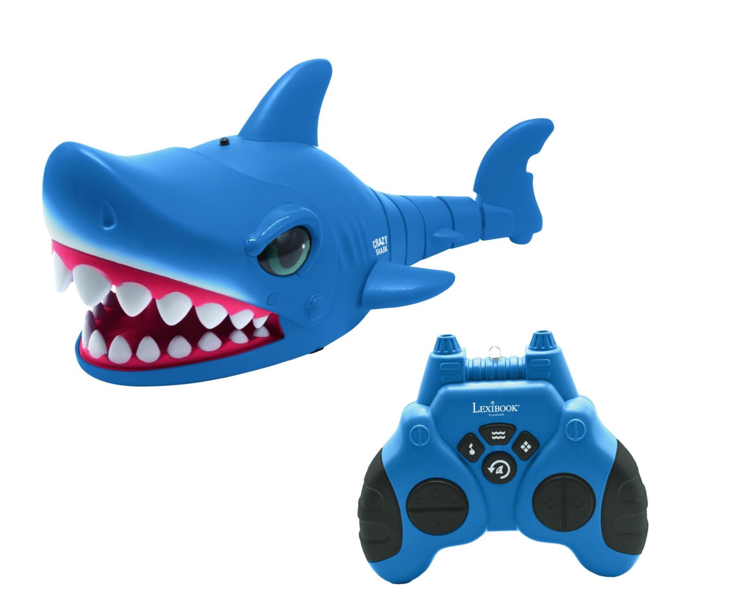 Детская игрушка Lexibook Crazy Shark Remote Control Shark With Automatic Hunt and Dance Modes — фото 1