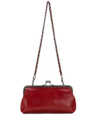 Mini Potenaz Leather Kiss-Lock Shoulder Bag