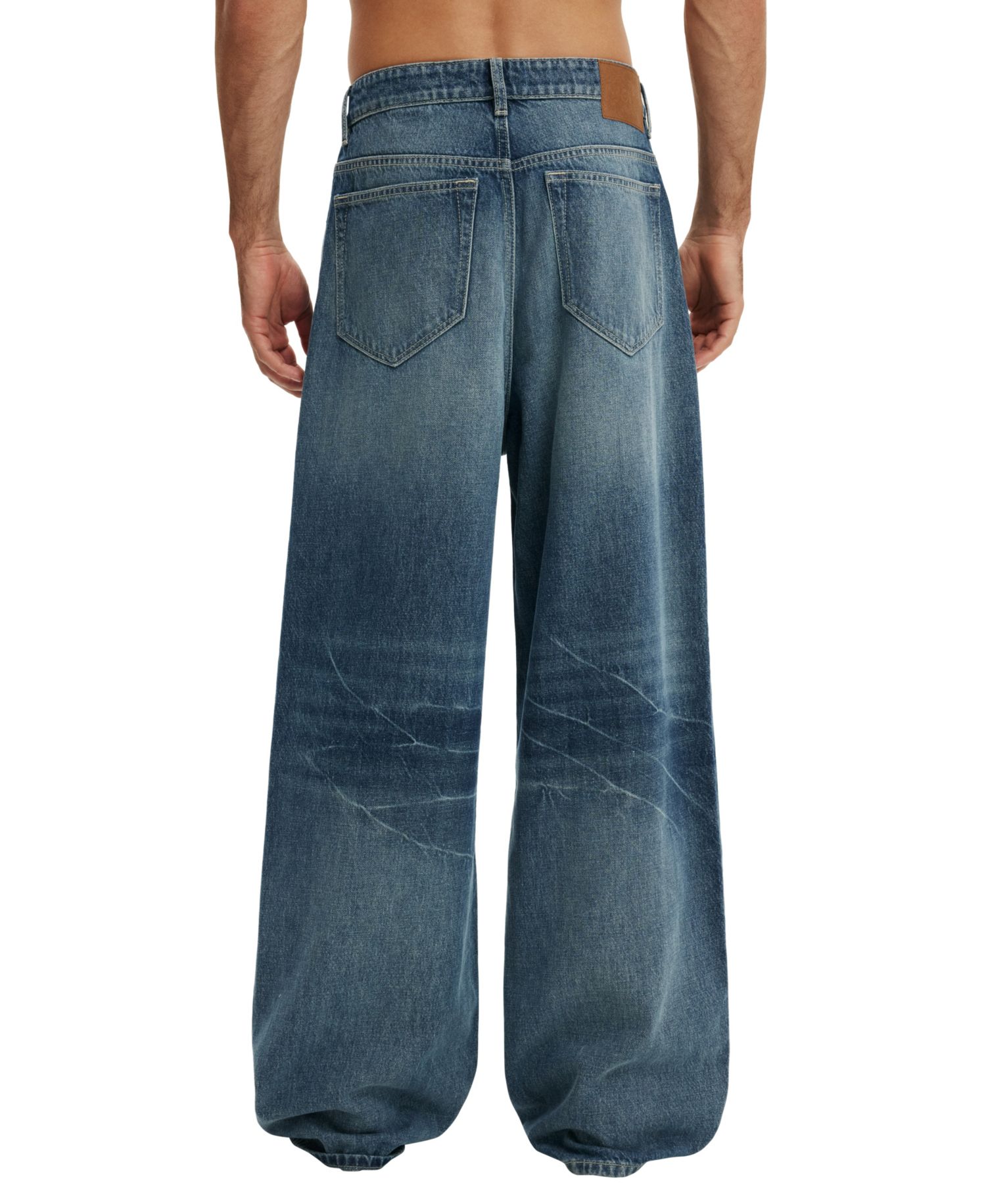 Men's Super Baggy Jean Wide-Leg Jeans