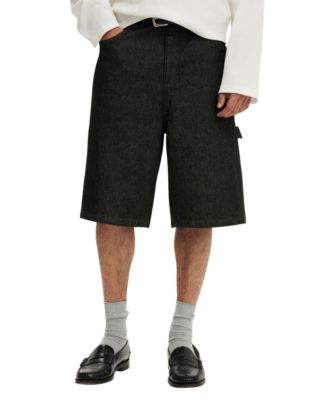 Men's Super Baggy Denim Shorts, 13" Inseam