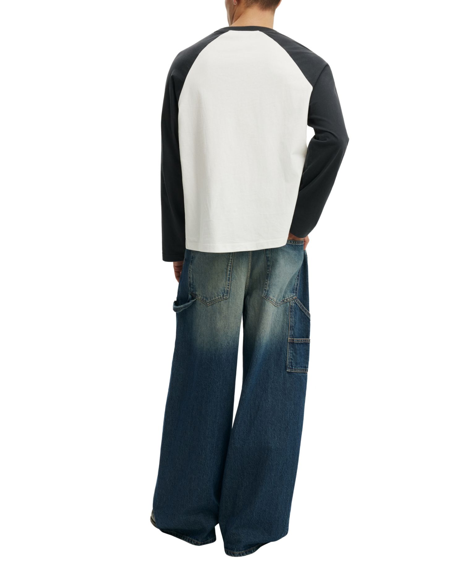 Men's Ultra Baggy & Relaxed Fit Wide Leg Jeans