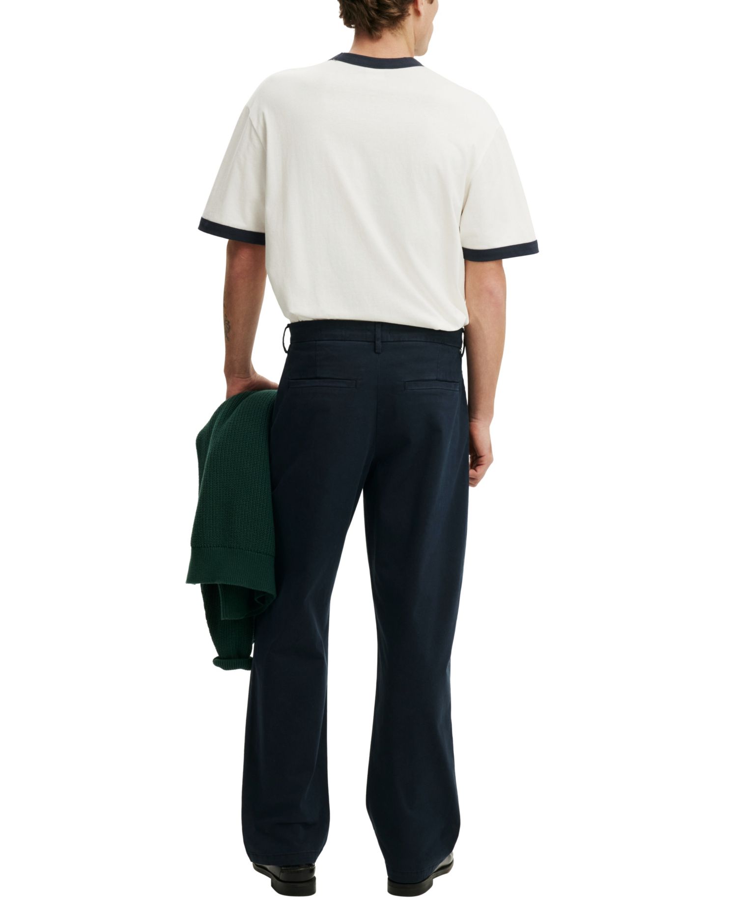Men's Baggy Stretch Chino Pants