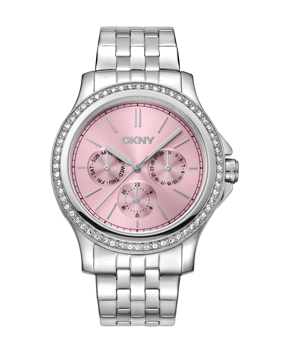 Dkny Women's Evening Quartz Stainless Steel Bracelet Watch, 40mm