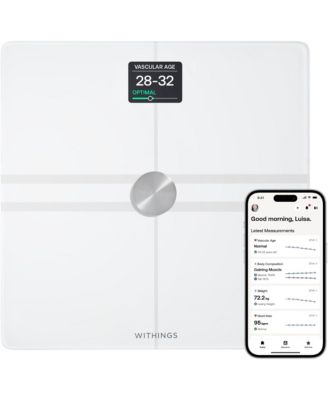 Body Comp Wi-Fi and Bluetooth Smart Scale with Heart Health