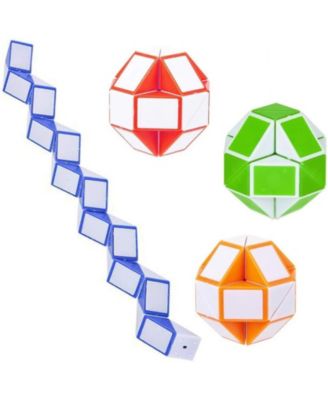 Twist and Fold Sensory Fidget Cubes Puzzle, 3-Piece Set, Ages 3+