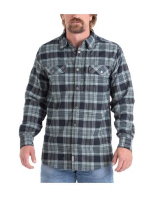 Men's Big & Tall Everest Flannel Long-Sleeve Plaid Relaxed-Fit Button-Down Shirt
