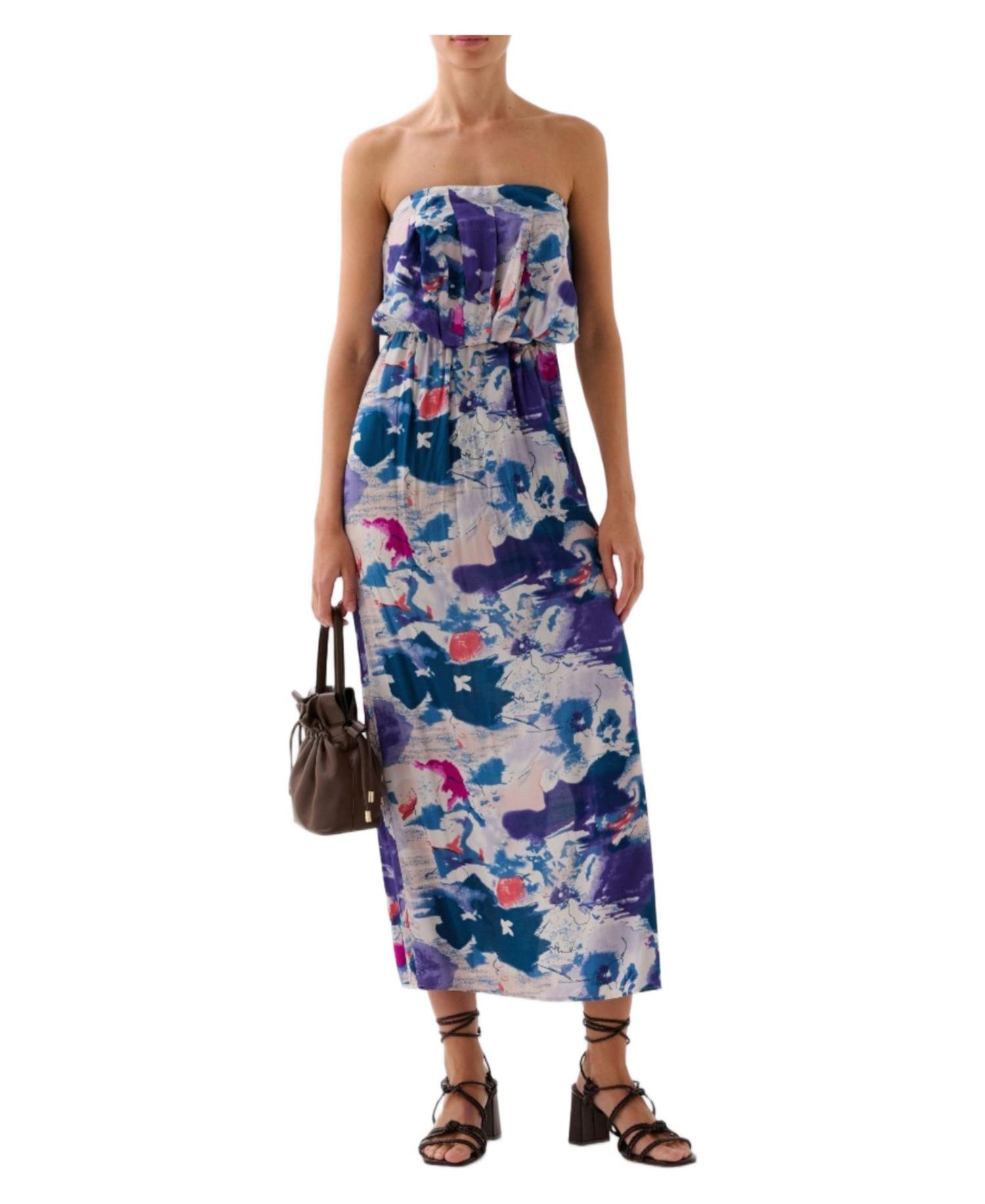 Women's Estprint Bandeau Dress