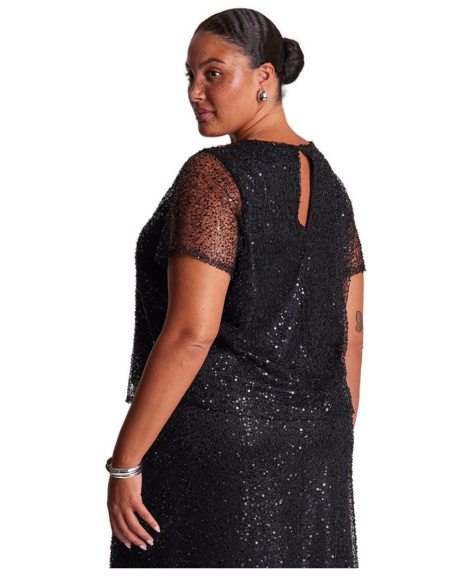 Plus Size Zaya Sequin Relaxed Blouse