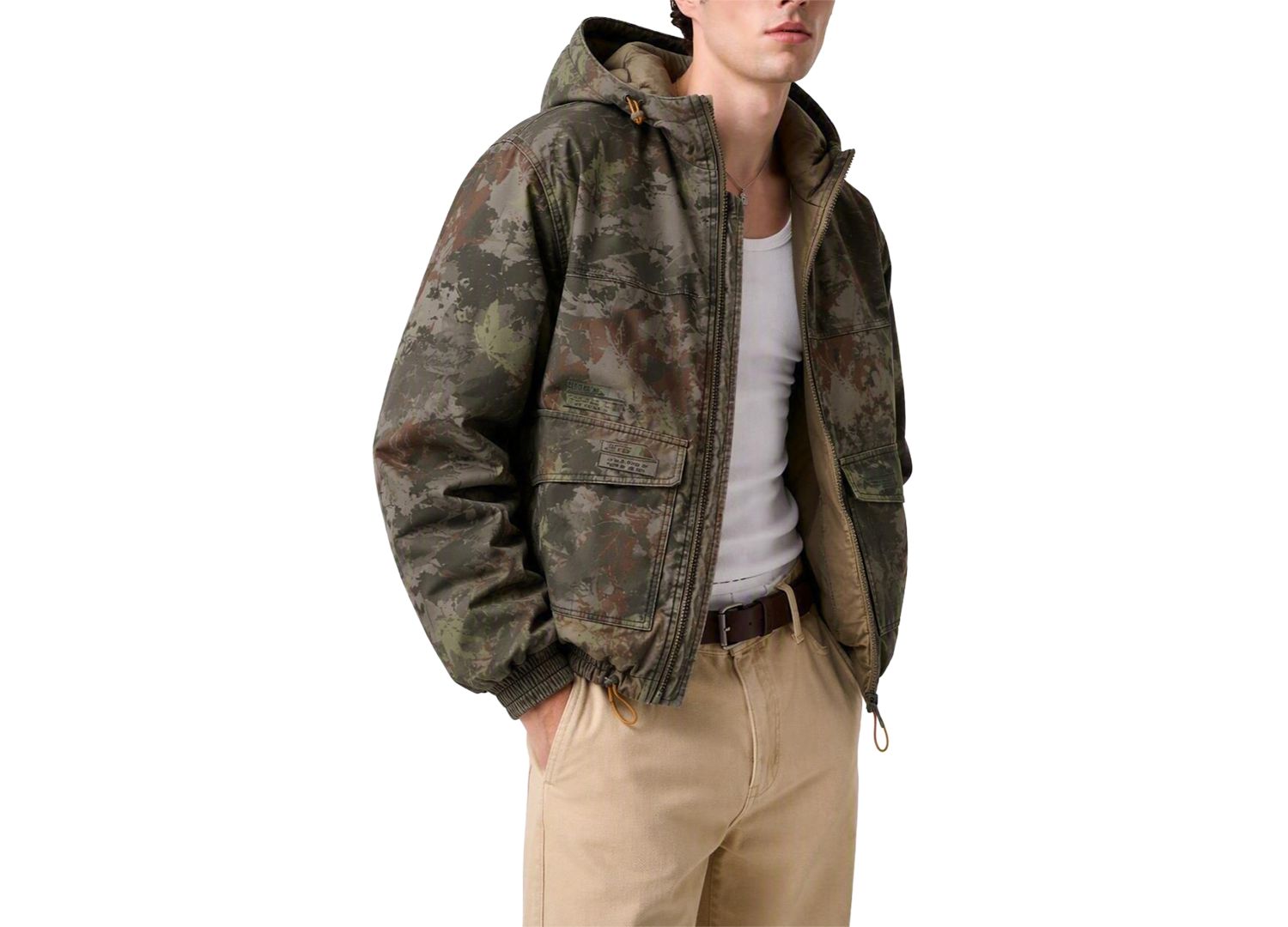 Men's Reinhold Athletic-Fit Hooded Jacket
