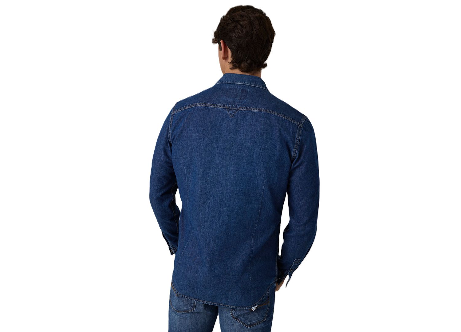 Men's Truckee Western Long-Sleeve Denim Shirt