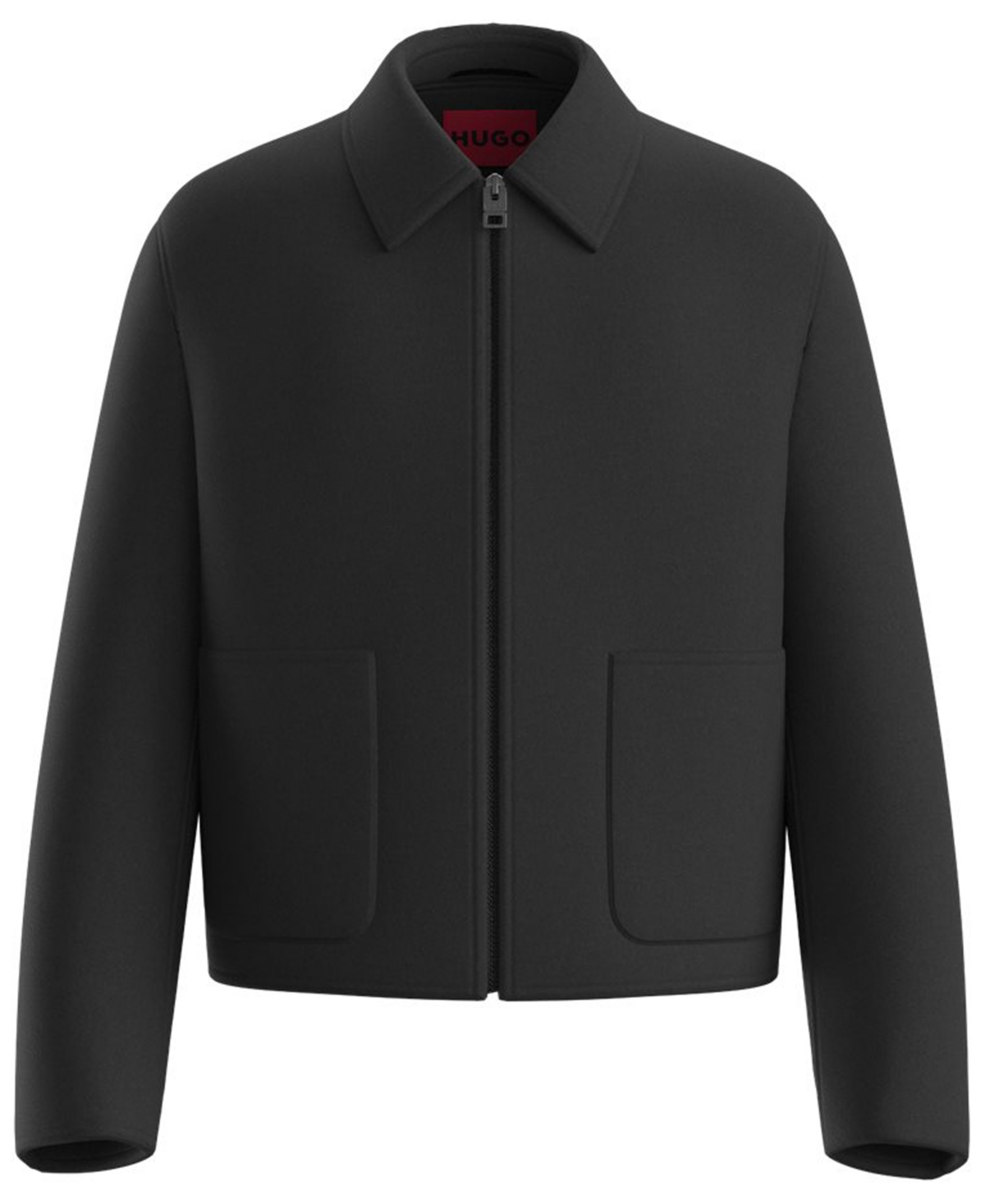 Hugo Boss Men's Berys2641 Regular-Fit Wool-Blend Short Jacket