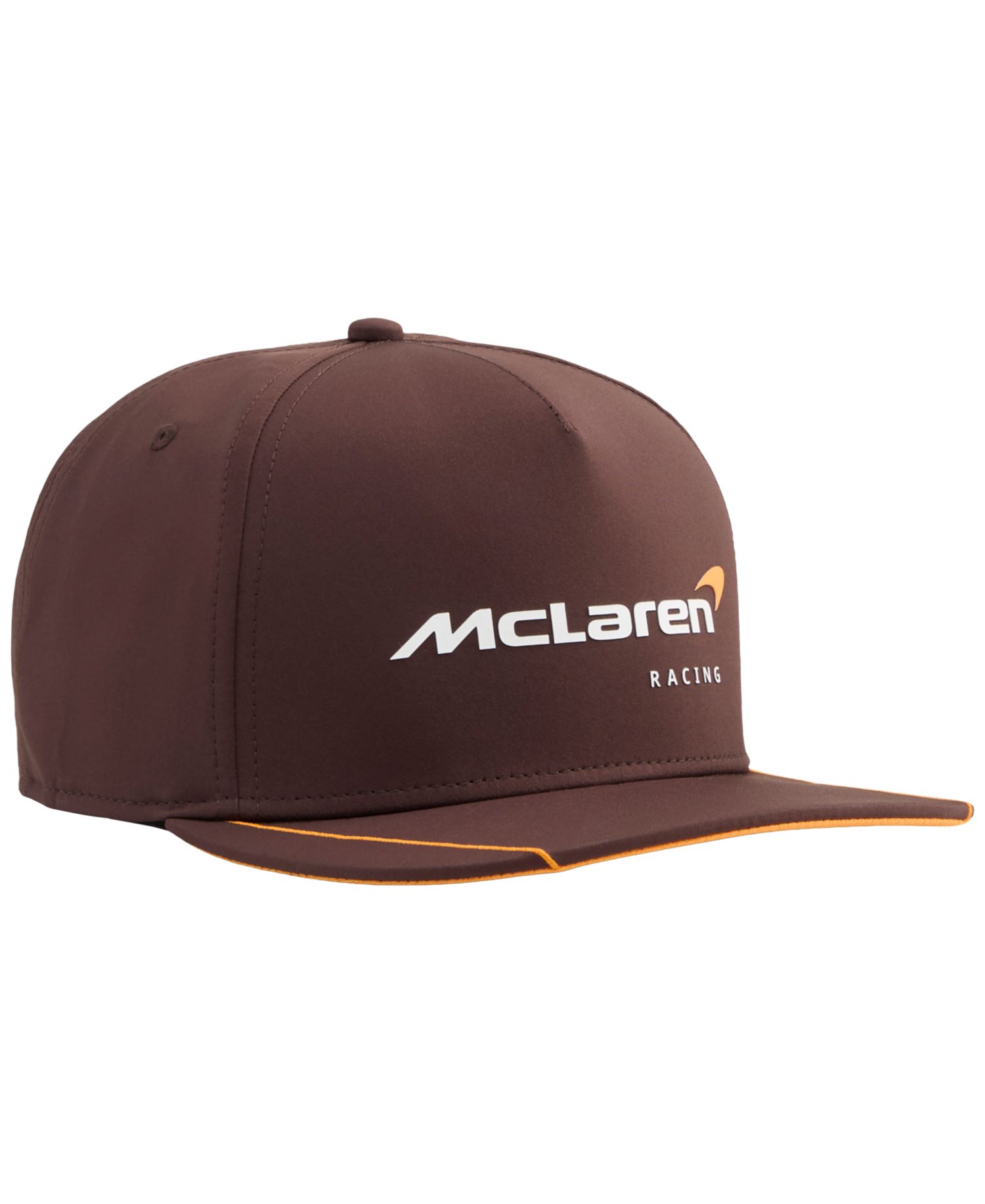 Men's McLaren Racing Flat-Brim Five-Panel Snapback Baseball Cap