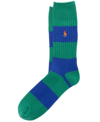 Men's Ribbed Rugby Crew Socks