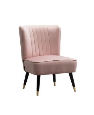 Elon Contemporary Velvet Upholstered Accent Chair