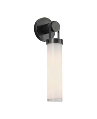 Wynwood 16-in Urban /Glossy Opal 1 Light Damp-Rated Wall/Vanity Light
