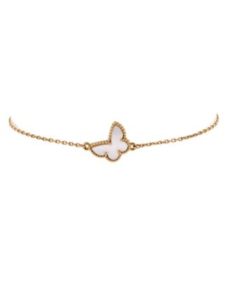 Pre-Owned Van Cleef and Arpels Pre-Owned Van Cleef and Arpels Sweet Alhambra Butterfly Bracelet