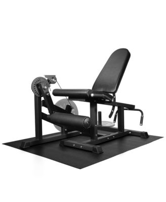 2-in-1 Lying Leg Extension and Curl Machine Gym Equipment