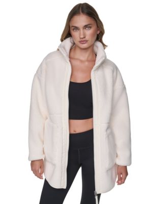 Women's Sherpa Mock-Neck Full-Zip Jacket
