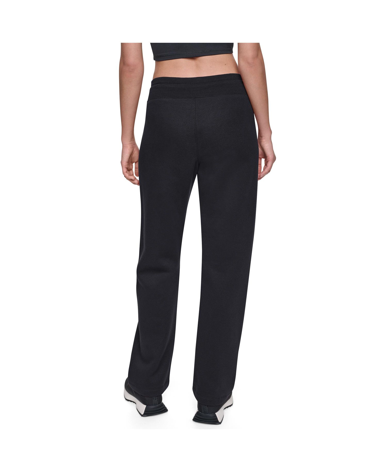 Women's Stacked Rhinestone Applique High-Rise Straight-Leg Pants