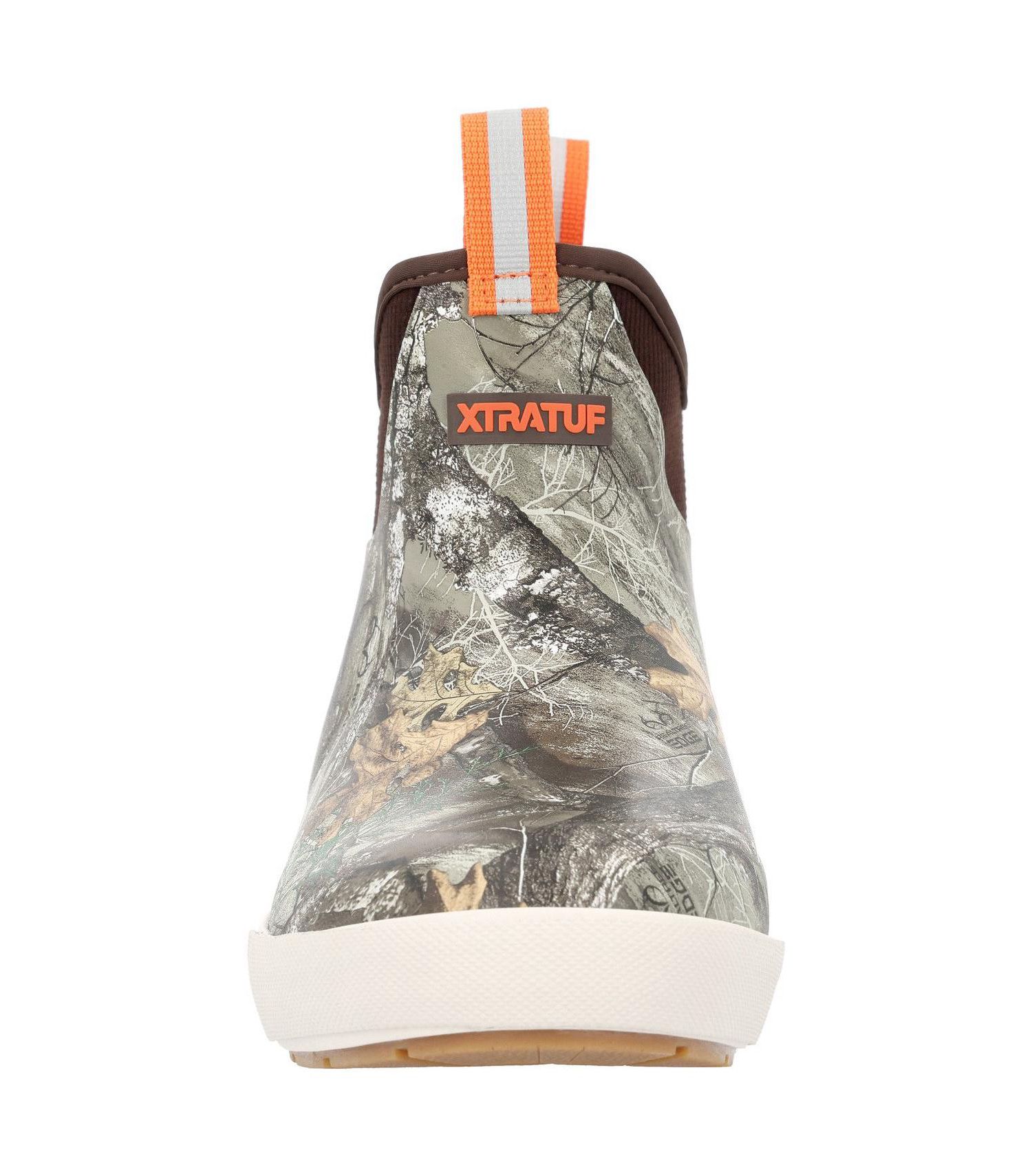 Men's Outdoors Faux Shearling Lining Ankle Deck Boots