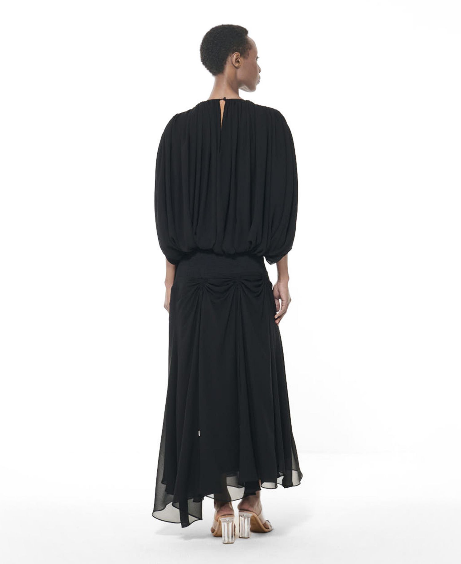 Women's Smocked Waist Skirt