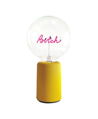 Bulb BITCH with Base Table Lamp Portable Pop Nomad