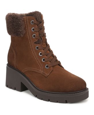 Jovani-Cozy Round-Toe Block-Heel Boots