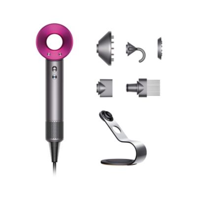 Supersonic Hair Dryer + Stand | Iron/Fuschia