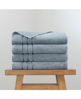 Bath Towel Turkish Cotton and Viscose Material Blend