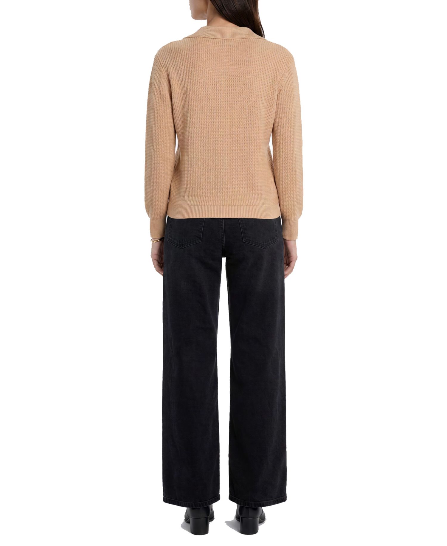 Women's The Marjorie Cable-Knit Collared Sweater