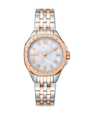 Women's Quartz Evening Two-Tone Stainless Steel Bracelet Watch, 30mm