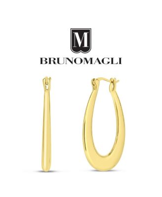 Women's Gold-Tone Perla Dangle Hoop Earrings