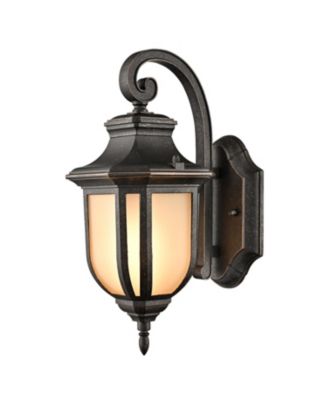 Outdoor Wall Light Waterproof Exterior Wall Lantern Glass Shade