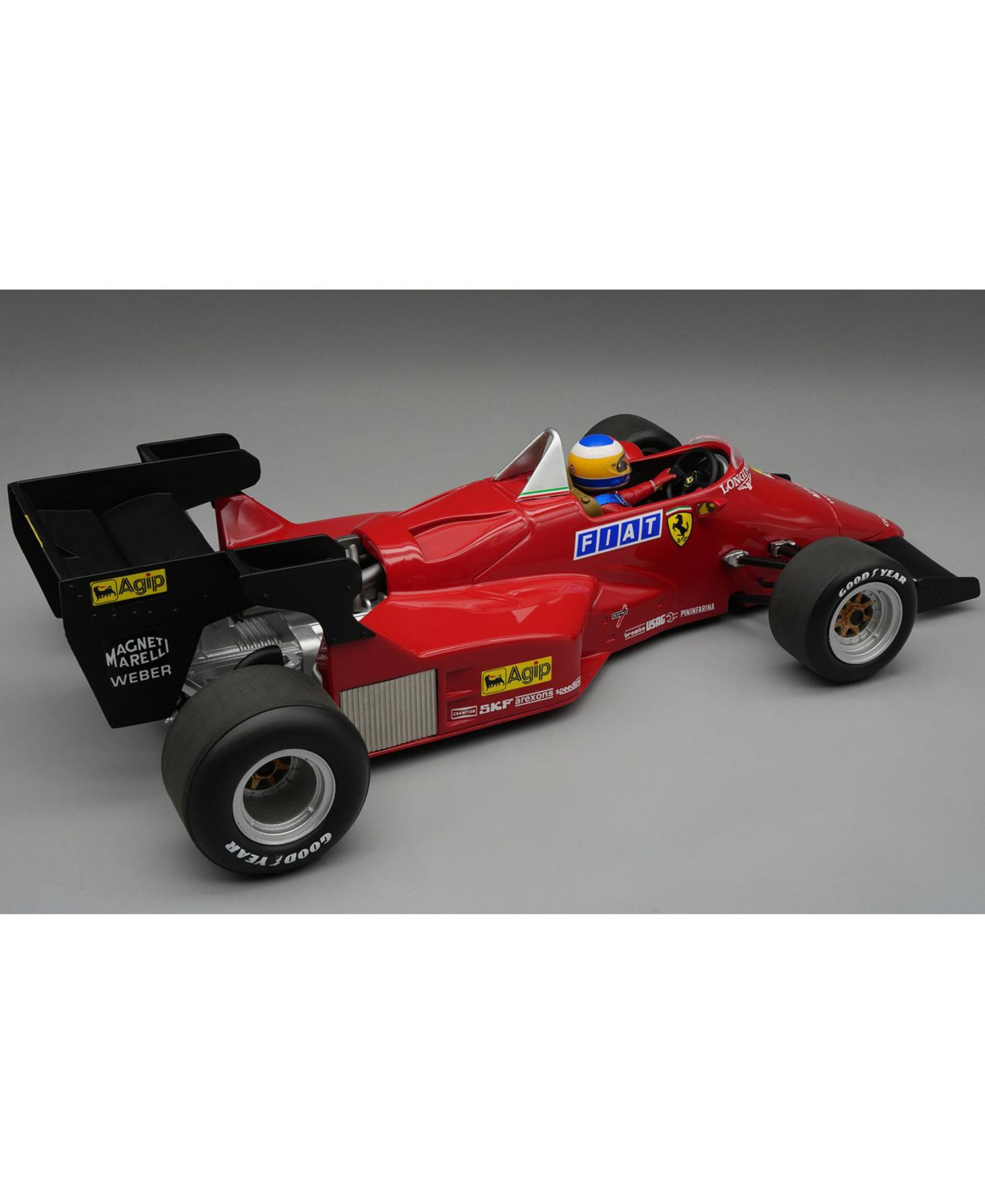 Детская игрушка Tecnomodel 1/18 Scale Ferrari 126 C4-M2 F1 World Championship with Driver Model Car, цвет: Разноцветный — фото 2