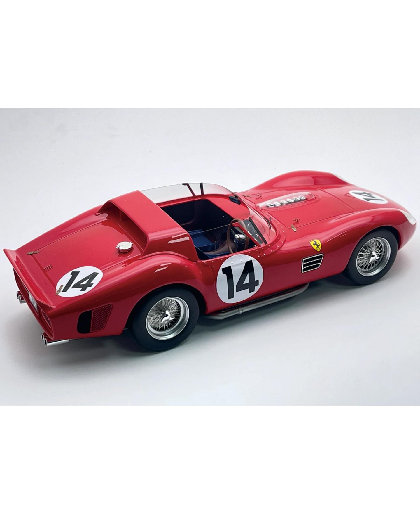 Детская игрушка Tecnomodel 1:18 Ferrari 330 Tri-Lm #14 Mythos Series Limited Edition 24 Hours of Le Test (1962) Model Car — фото 2