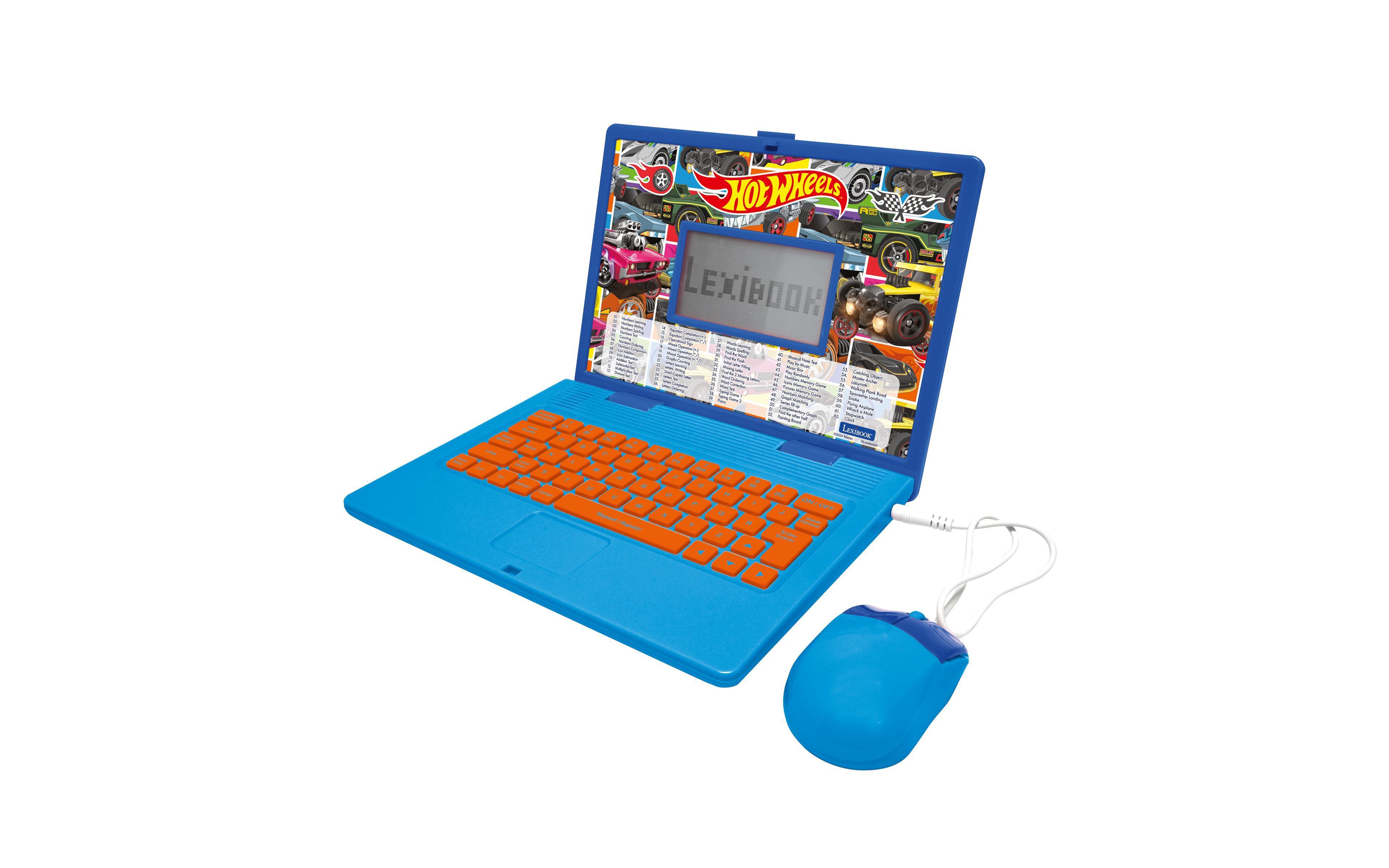 Hot Wheels Bilingual Laptop 124 Activities, JC598HWi2