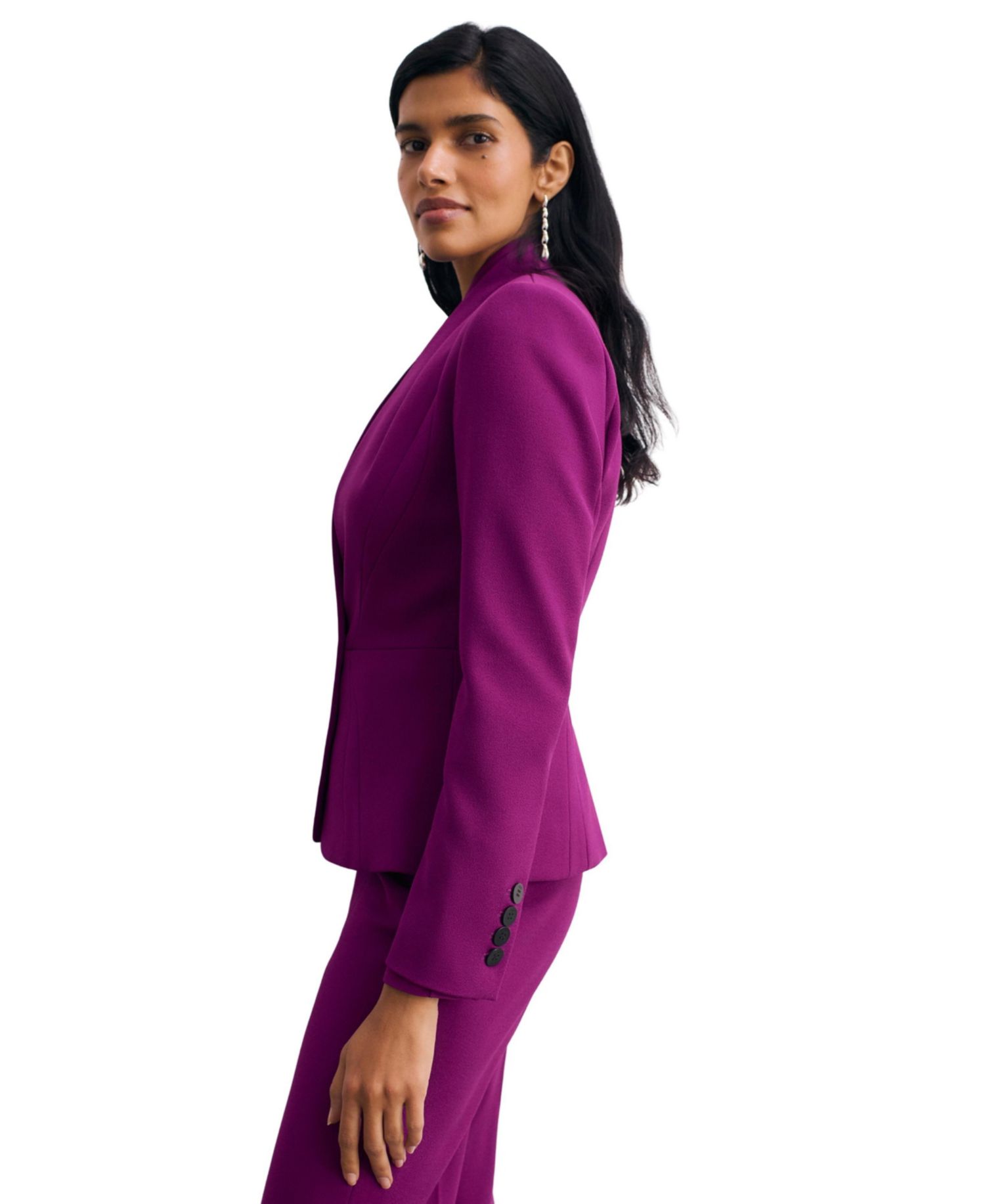 Women's Arno Double-Breasted V-Neck Statement Blazer