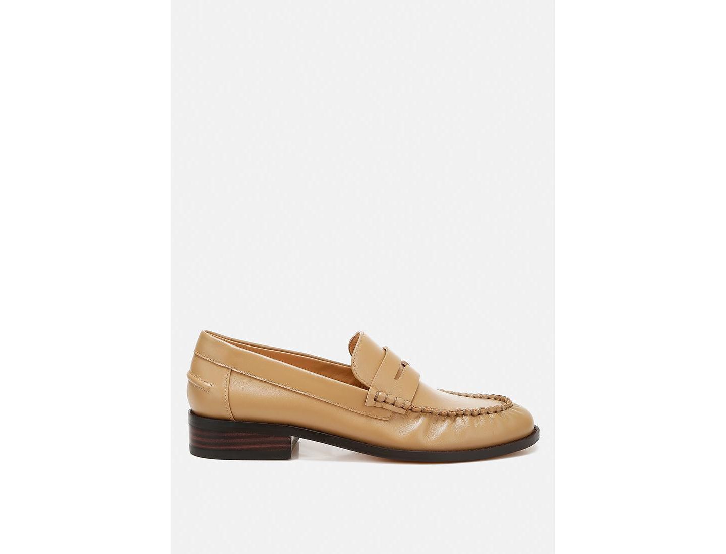 Женские туфли Rag & Co Plavia Genuine Leather, цвет: Бежевый — фото 10