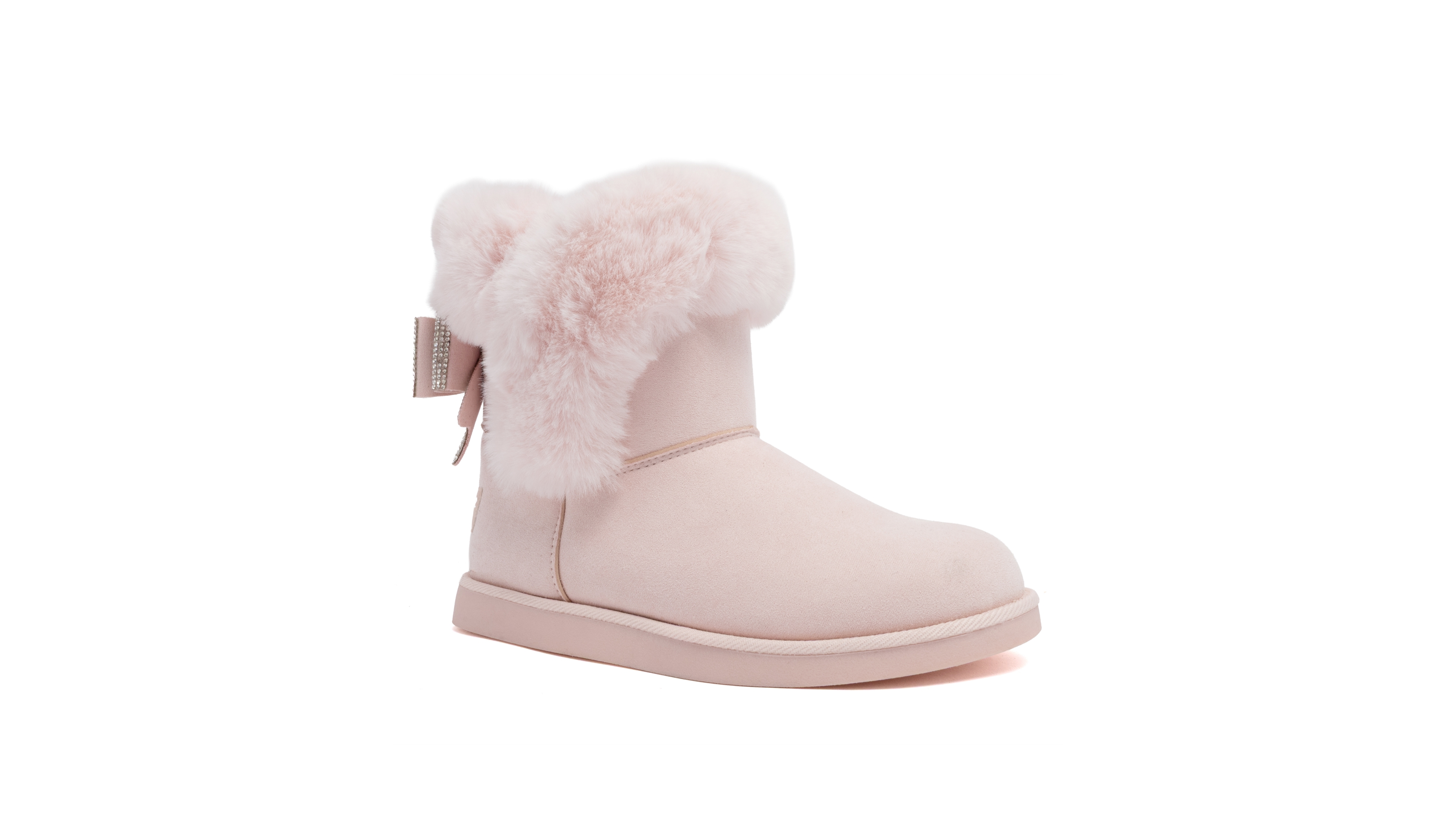 Juicy Couture Women's Kamper Bling Bow Ankle Booties