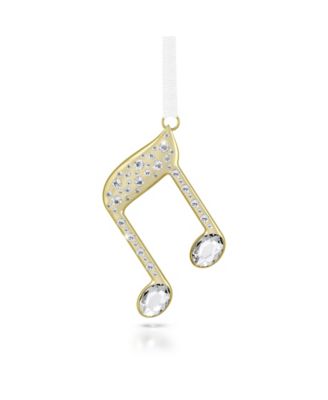 Holiday Magic Double Music Note Ornament