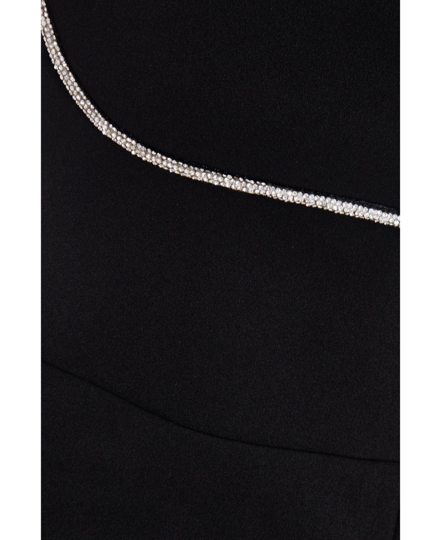 Women's Scuba Crepe Diamante Midi Dress